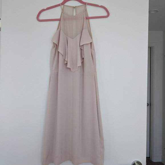 Reiss Dresses & Skirts - Blush Reiss ruffle dress